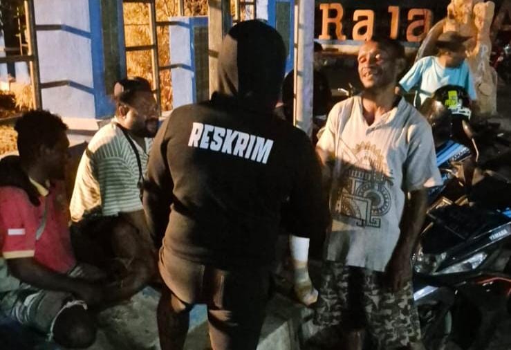 Cegah Kriminalitas 3C, Tim Opsnal Sat Reskrim Polres Raja Ampat Sisir Wilayah Rawan Guna Jaga Kamtib