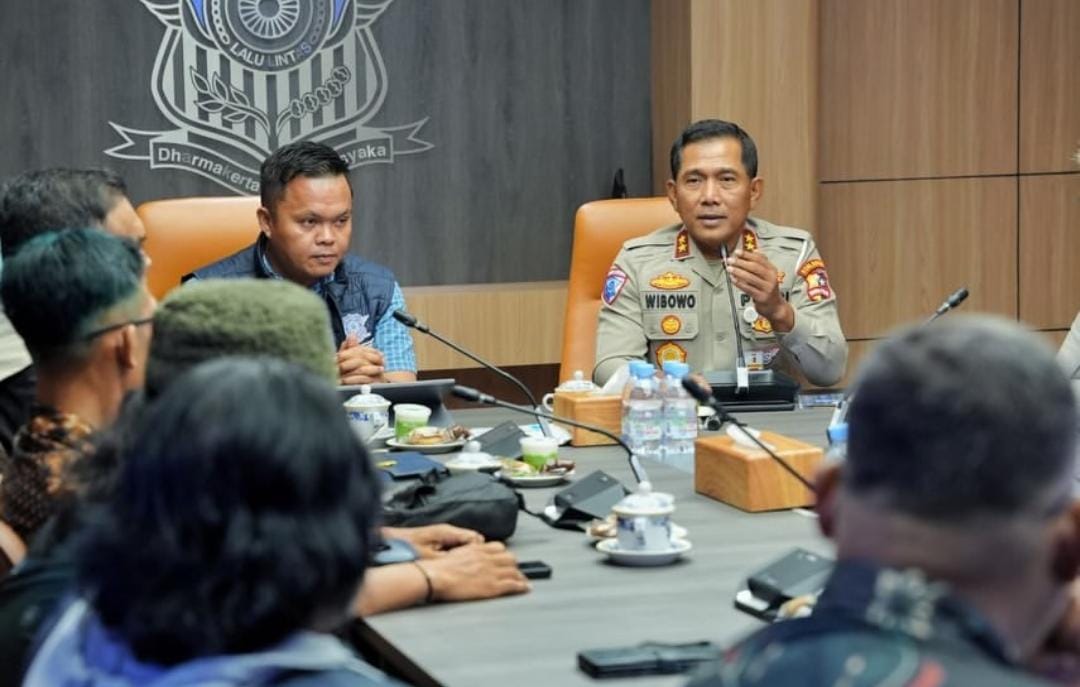 Perkuat Sinergi, Kakorlantas Polri Ajak Pengemudi Ojol Jadi Pelopor Keselamatan Berlalu Lintas
