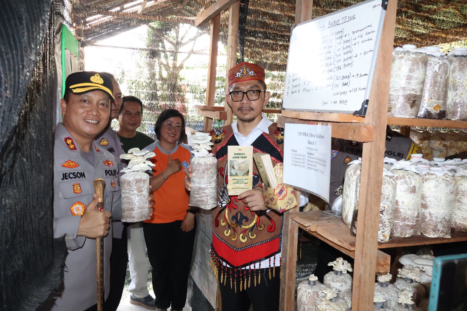 Kompolnas Visitasi Polres Barito Selatan, Verifikasi Inovasi Dua Bhabinkamtibmas dalam Kompolnas Awa