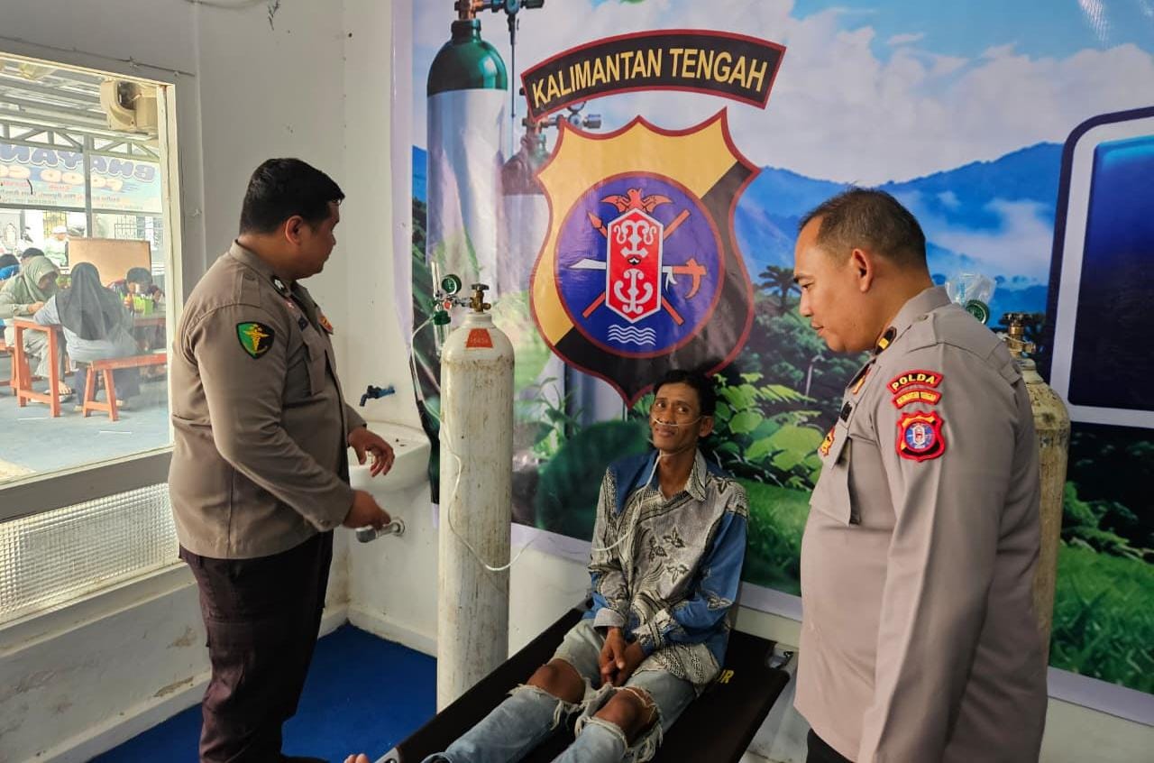 Polda Kalteng Siapkan Rumah Oksigen Gratis untuk Personel dan Masyarakat Terdampak Kabut Asap