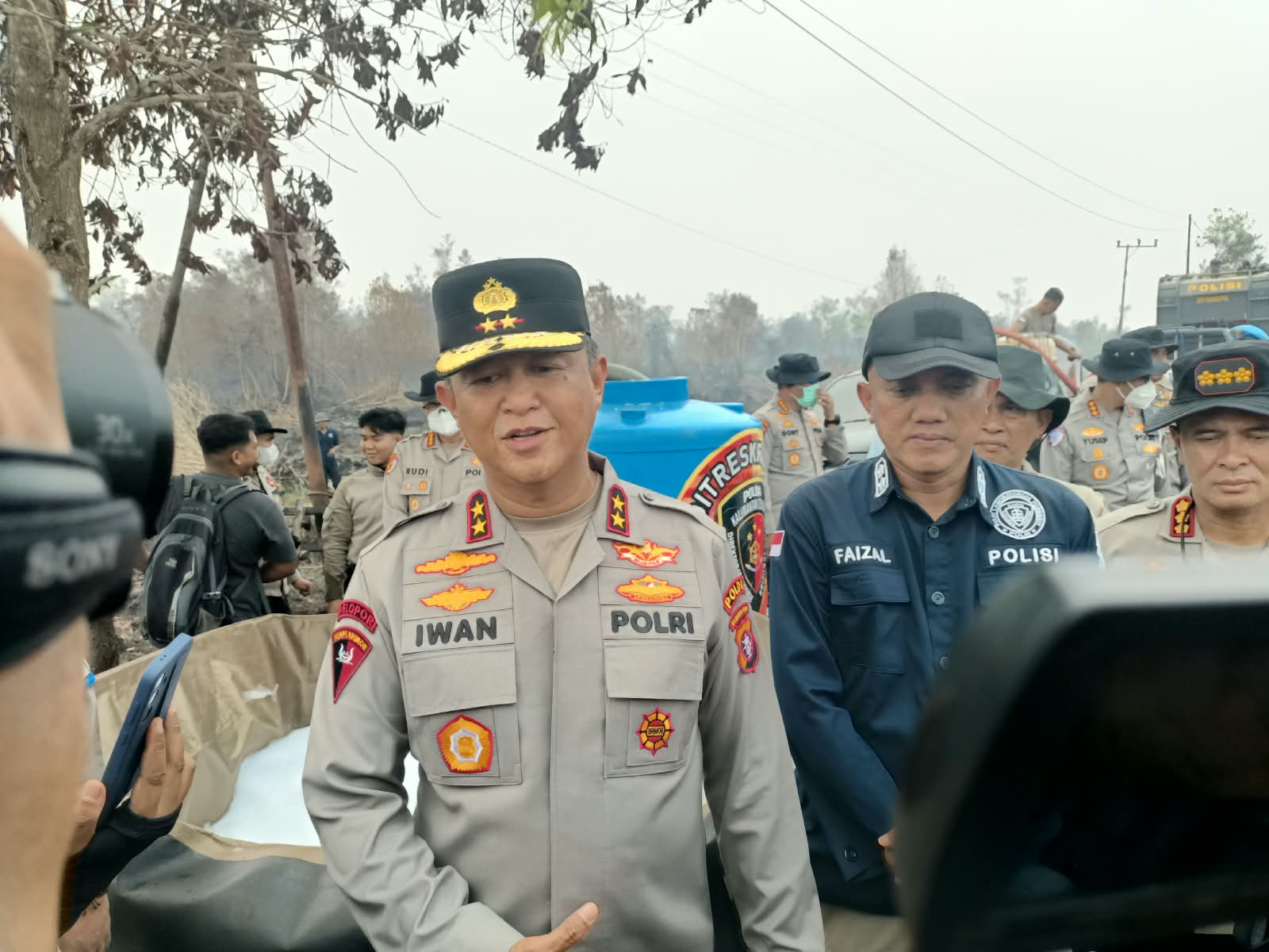 Kasus Karhutla di Kalteng, Kapolda: 25 Tersangka Berhasil Diamankan dan 1 Korporasi di Kotim Naik ke