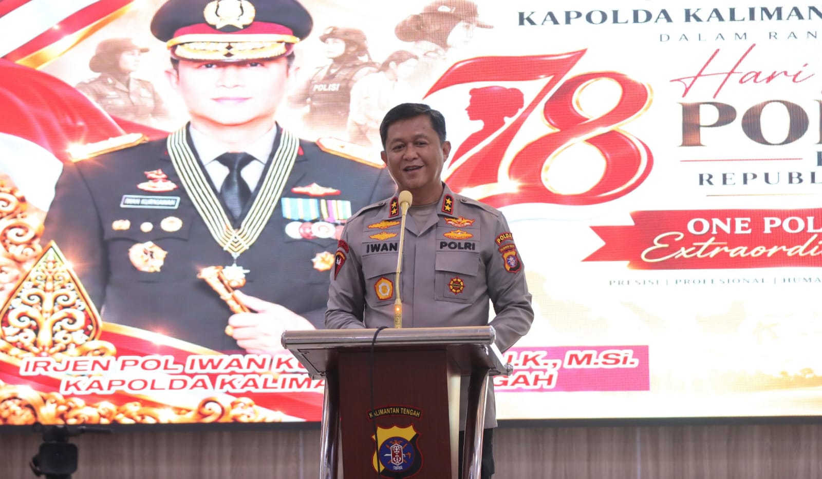 Syukuran HUT ke-78 Polwan RI di Polda Kalteng, Kapolda: Jadilah Polwan yang Tegas, Profesional, Penu