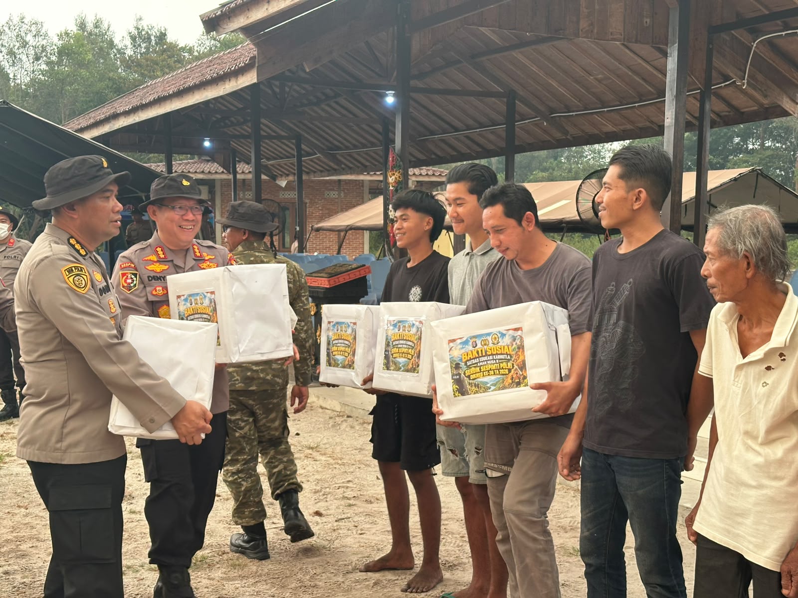 Peduli Kesehatan Masyarakat, Sespimti Dikreg ke-36 Sespim Lemdiklat Polri Gelar Baksos Peduli Karhut