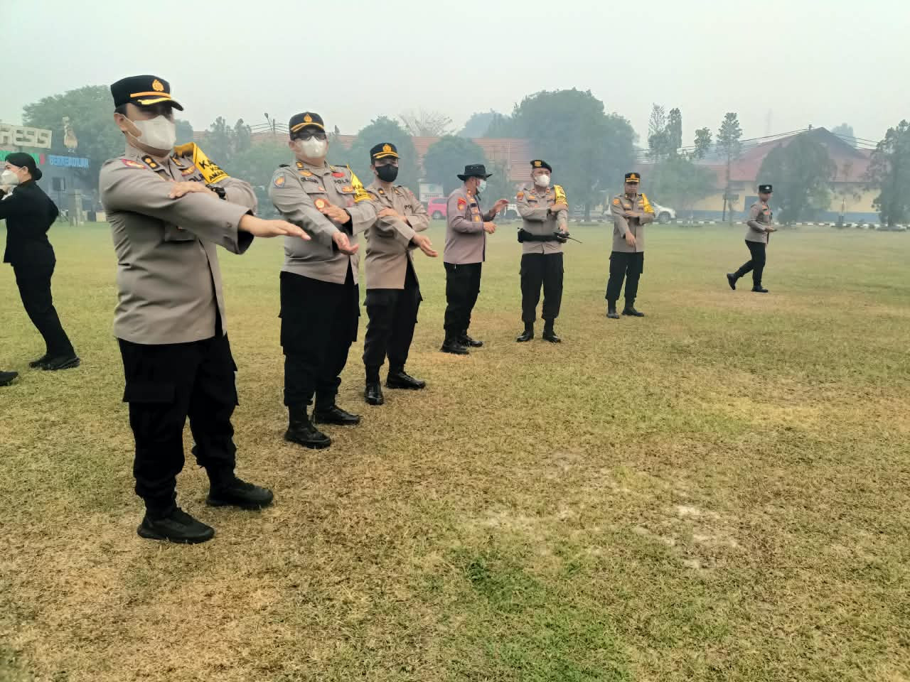 Biro SDM Polda Kalteng Ajak Personel Satgas Karhutla Refresh Pikiran, Jaga Kesehatan Mental
