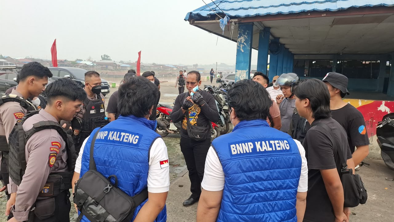 Kembali Gerebek Narkoba di Puntun, Polda Kalteng Amankan 6 Pelaku dan 56 Paket Sabu