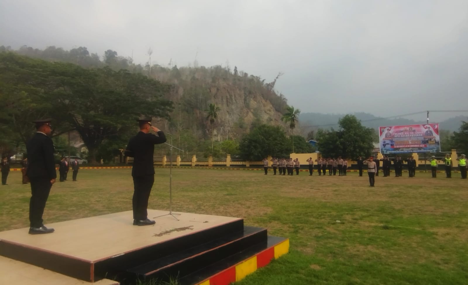 Usung Tema Patriotik, Gigih, Berempati, Polres Raja Ampat Gelar Upacara Sumpah Pemuda ke-98