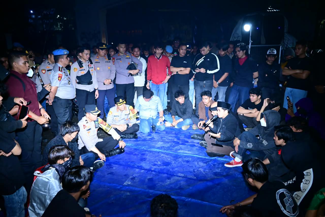 Kapolda Jambi Apresiasi Mahasiswa dan Masyarakat, Aksi Penyampaian Aspirasi Berlangsung Aman dan Kon
