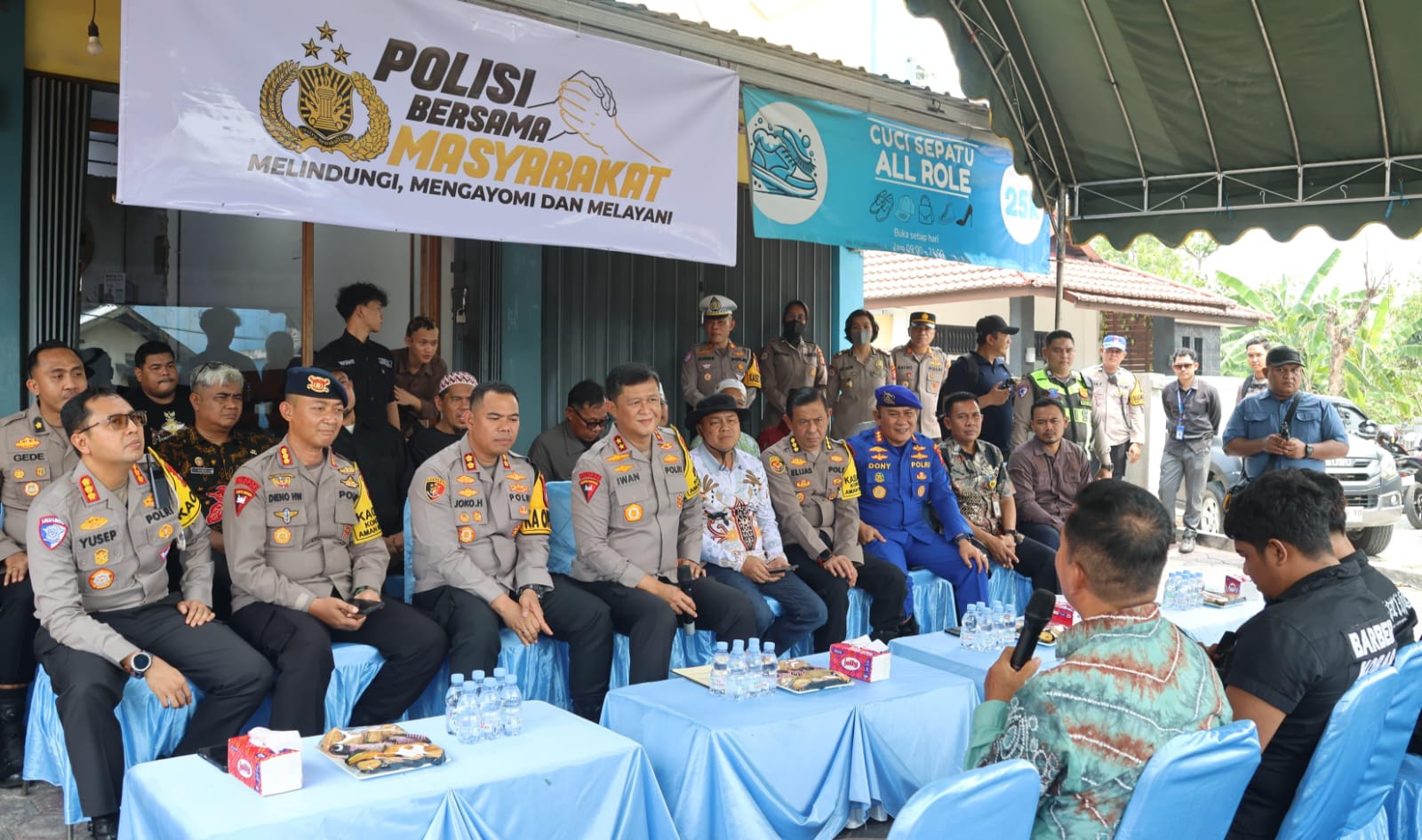 Wujud Polri Bersama Masyarakat, Kapolda Kalteng Gelar Polisi Peduli Pengangguran di Pangkalan Bun